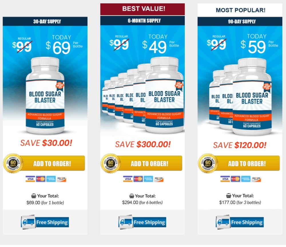 blood-sugar-blaster-pricing